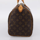 LOUIS VUITTON Monogram Speedy 30 Hand Bag M41526 LV Auth 203906SAV-4