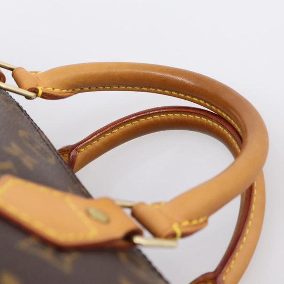 LOUIS VUITTON Monogram Speedy 30 Hand Bag M41526 LV Auth 203906SAV