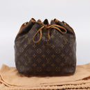 LOUIS VUITTON Monogram Petit Noe Shoulder Bag M42226 LV Auth 203907V-12