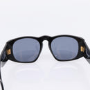 CHANEL Matelasse Sunglasses plastic Black CC Auth 203910-10
