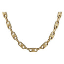 CELINE Chain Necklace metal Gold Auth 203911M-1