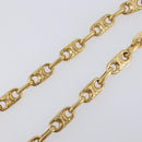CELINE Chain Necklace metal Gold Auth 203911M-13