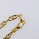 CELINE Chain Necklace metal Gold Auth 203911M-14