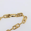 CELINE Chain Necklace metal Gold Auth 203911M-8