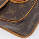 LOUIS VUITTON Monogram Gibeciere MM Shoulder Bag M42247 LV Auth 203922-20