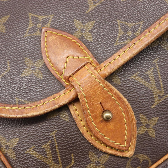 LOUIS VUITTON Monogram Gibeciere MM Shoulder Bag M42247 LV Auth 203922