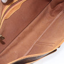 LOUIS VUITTON Monogram Gibeciere MM Shoulder Bag M42247 LV Auth 203922-11