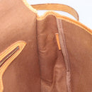 LOUIS VUITTON Monogram Gibeciere MM Shoulder Bag M42247 LV Auth 203922-27