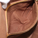 LOUIS VUITTON Monogram Gibeciere MM Shoulder Bag M42247 LV Auth 203922-30