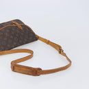 LOUIS VUITTON Monogram Gibeciere MM Shoulder Bag M42247 LV Auth 203922-7