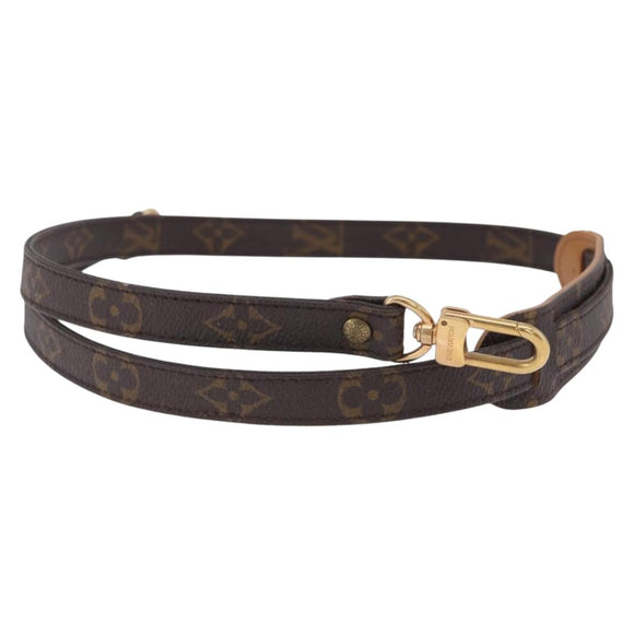 LOUIS VUITTON Monogram Shoulder Strap 39.4"" LV Auth 204019V