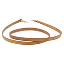 LOUIS VUITTON Nume leather Shoulder Strap Leather 48"" Beige LV Auth 204022V-3