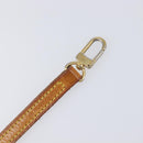 LOUIS VUITTON Nume leather Shoulder Strap Leather 48"" Beige LV Auth 204022V-8
