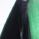 LOUIS VUITTON Epi Jena Clutch Bag Green M52724 LV Auth 204030-22