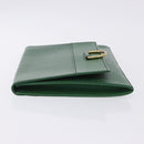 LOUIS VUITTON Epi Jena Clutch Bag Green M52724 LV Auth 204030-5