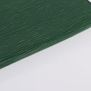 LOUIS VUITTON Epi Jena Clutch Bag Green M52724 LV Auth 204030-7
