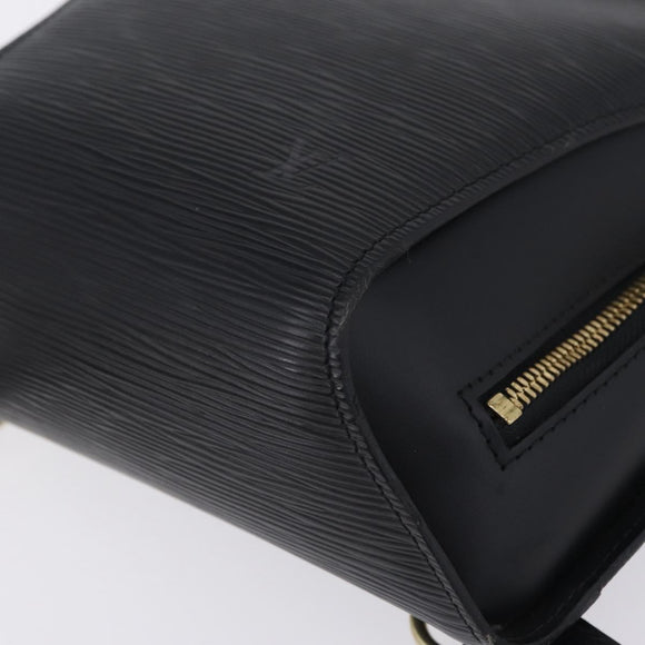 LOUIS VUITTON Epi Mabillon Backpack Black M52232 LV Auth 204031A