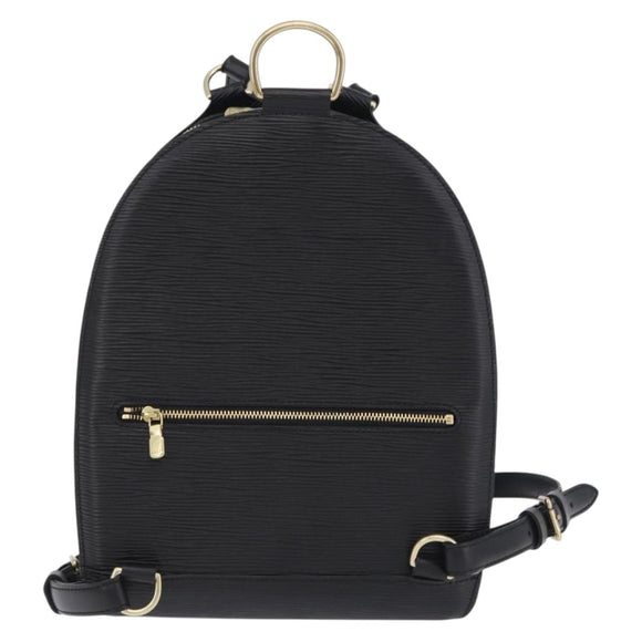 LOUIS VUITTON Epi Mabillon Backpack Black M52232 LV Auth 204031A