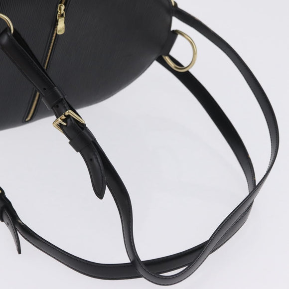 LOUIS VUITTON Epi Mabillon Backpack Black M52232 LV Auth 204031A