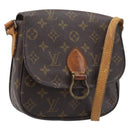 LOUIS VUITTON Monogram Saint Cloud MM Shoulder Bag M51243 LV Auth 204033-1