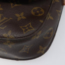 LOUIS VUITTON Monogram Saint Cloud MM Shoulder Bag M51243 LV Auth 204033-17