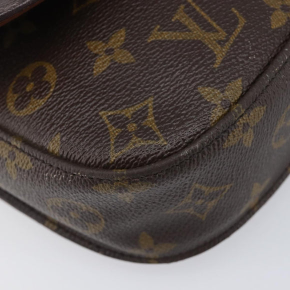 LOUIS VUITTON Monogram Saint Cloud MM Shoulder Bag M51243 LV Auth 204033