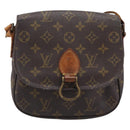 LOUIS VUITTON Monogram Saint Cloud MM Shoulder Bag M51243 LV Auth 204033-13