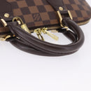 LOUIS VUITTON Damier Ebene Alma PM Hand Bag N53151 LV Auth 204034V-9