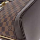 LOUIS VUITTON Damier Ebene Alma PM Hand Bag N53151 LV Auth 204034V-20