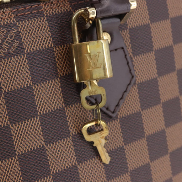 LOUIS VUITTON Damier Ebene Alma PM Hand Bag N53151 LV Auth 204034V