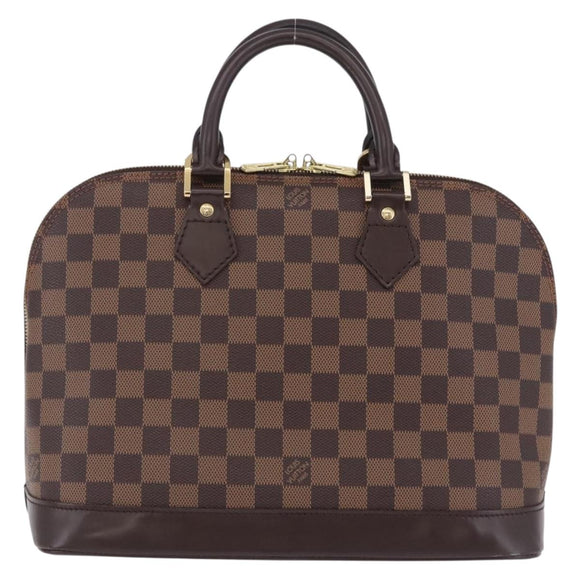 LOUIS VUITTON Damier Ebene Alma PM Hand Bag N53151 LV Auth 204034V