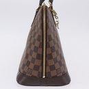 LOUIS VUITTON Damier Ebene Alma PM Hand Bag N53151 LV Auth 204034V-5