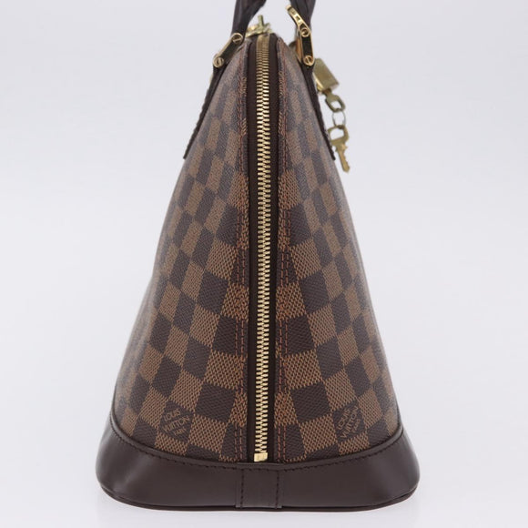 LOUIS VUITTON Damier Ebene Alma PM Hand Bag N53151 LV Auth 204034V
