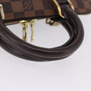 LOUIS VUITTON Damier Ebene Alma PM Hand Bag N53151 LV Auth 204034V-15