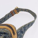 LOUIS VUITTON Monogram Denim Bum Bag Body Bag Blue M95347 LV Auth 204036A-15