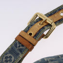 LOUIS VUITTON Monogram Denim Bum Bag Body Bag Blue M95347 LV Auth 204036A-9