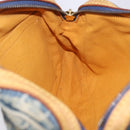LOUIS VUITTON Monogram Denim Bum Bag Body Bag Blue M95347 LV Auth 204036A-24