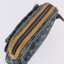 LOUIS VUITTON Monogram Denim Bum Bag Body Bag Blue M95347 LV Auth 204036A-14