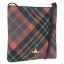 Vivienne Westwood Shoulder Bag PVC Leather Multicolor Gold Auth 204037A-1
