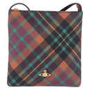 Vivienne Westwood Shoulder Bag PVC Leather Multicolor Gold Auth 204037A-13