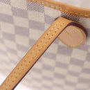 LOUIS VUITTON Damier Azur Neverfull MM Tote Bag N41605 LV Auth 204040A-16