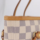 LOUIS VUITTON Damier Azur Neverfull MM Tote Bag N41605 LV Auth 204040A-6
