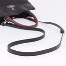 Vivienne Westwood Tote Bag Leather 2way Black Silver Auth 204042-10