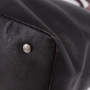 Vivienne Westwood Tote Bag Leather 2way Black Silver Auth 204042-19