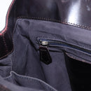 Vivienne Westwood Tote Bag Leather 2way Black Silver Auth 204042-27