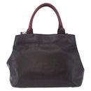 Vivienne Westwood Tote Bag Leather 2way Black Silver Auth 204042-2