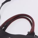 Vivienne Westwood Tote Bag Leather 2way Black Silver Auth 204042-14