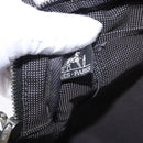 HERMES Her Line Tote MM Tote Bag Canvas Gray Silver Auth 204044-25