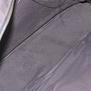 HERMES Her Line Tote MM Tote Bag Canvas Gray Silver Auth 204044-10