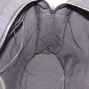 HERMES Her Line Tote MM Tote Bag Canvas Gray Silver Auth 204044-26
